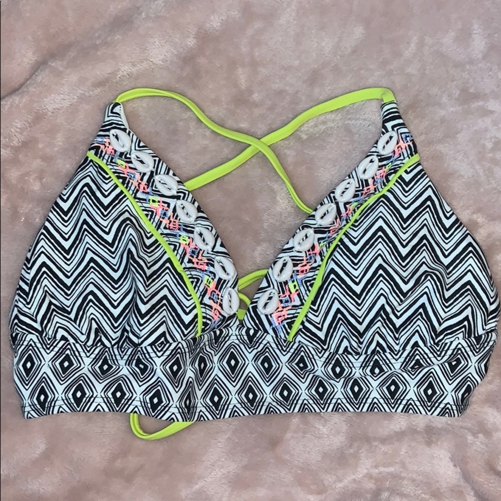 Pattern Bikini Top